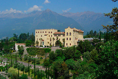 Giardino botanico e Castel Trautmannsdorf